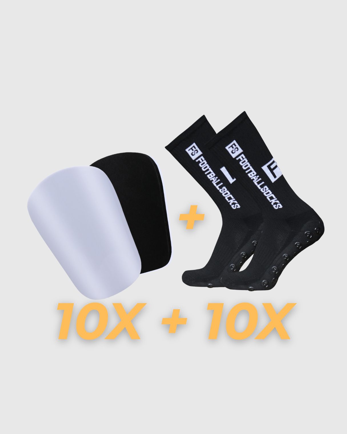Team Bundle bestehend aus VINLEH Grip-Socken und Mini-Schienbeinschonern