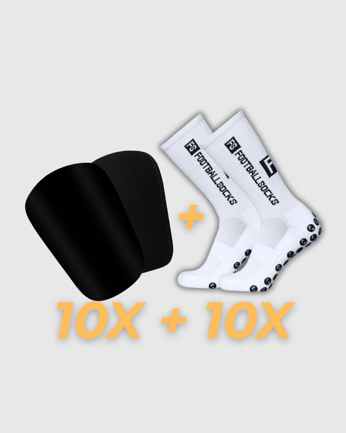 Team Bundle bestehend aus VINLEH Grip-Socken und Mini-Schienbeinschonern