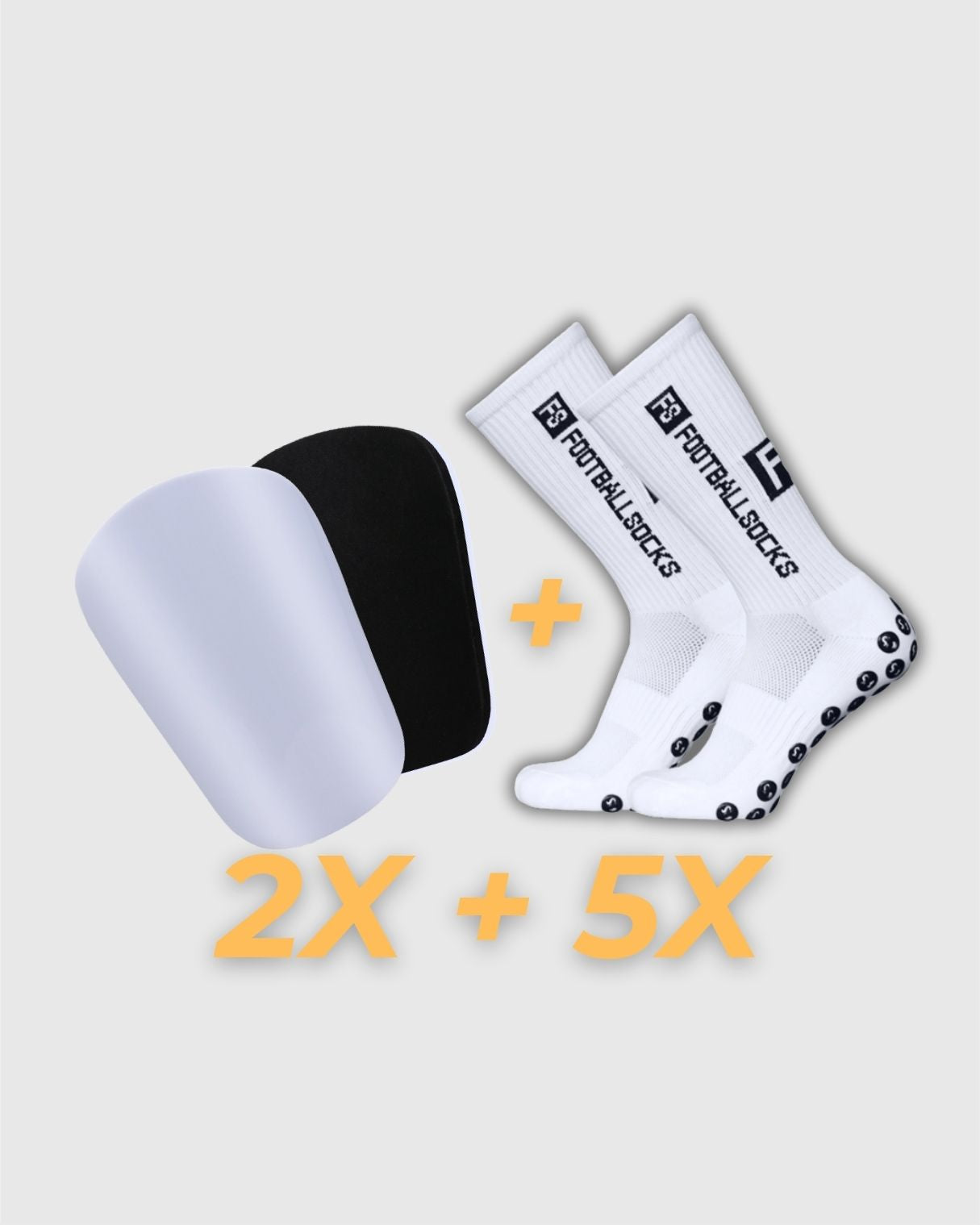 Season Bundle bestehend aus VINLEH Grip-Socken und Mini-Schienbeinschonern