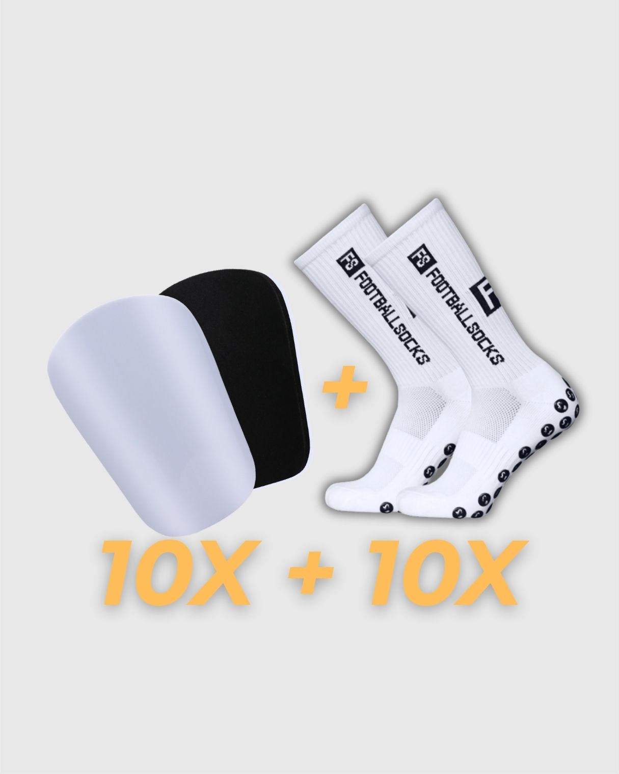 Team Bundle bestehend aus VINLEH Grip-Socken und Mini-Schienbeinschonern