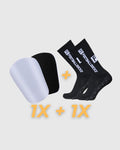 Starter Bundle bestehend aus VINLEH Grip-Socken und Mini-Schienbeinschonern