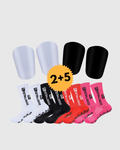 Season Bundle: Grip-Socken + Mini-Schienbeinschoner (Mix & Match)
