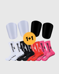 Starter Bundle: Grip-Socken + Mini-Schienbeinschoner (Mix & Match)